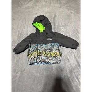 The North Face Infant 0-3 Month Boy Grey Dryvent Lightweight Full Zip Jacket